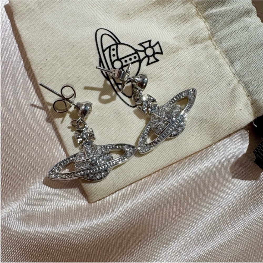 Vivienne Westwood Earrings with Dust and Box